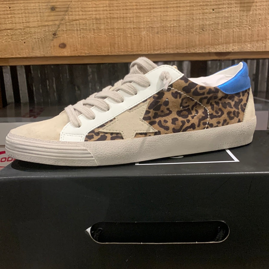 Pilar Leopard Print Tennis Shoe
