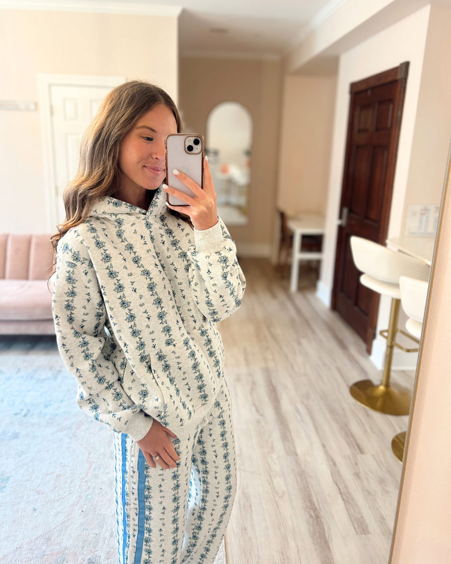 Floral Fleece Fluff