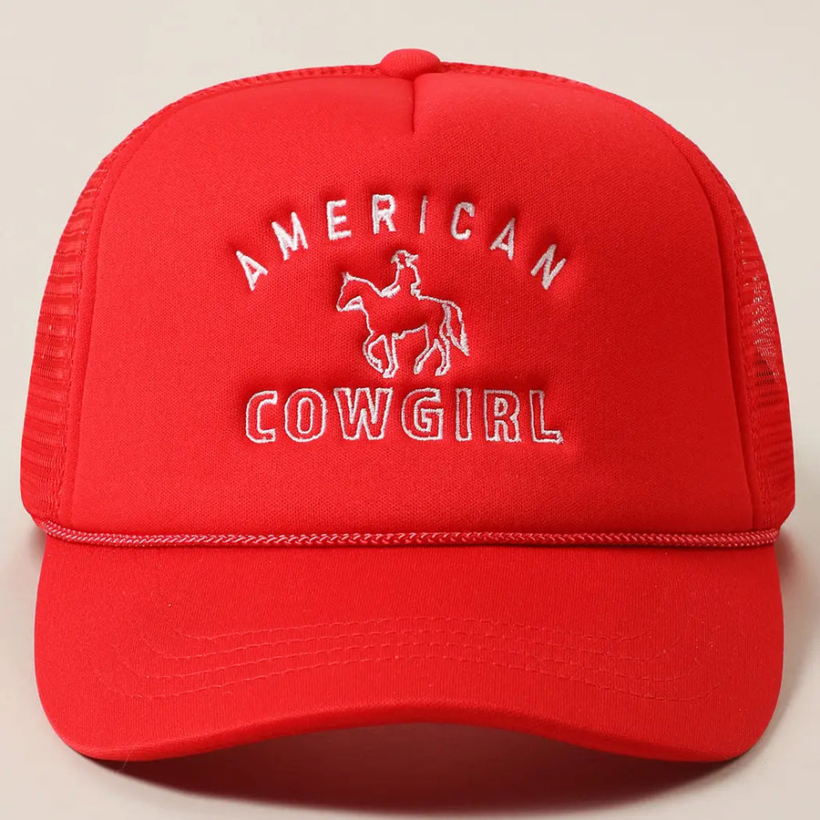 American Cowgirl Trucker Hat