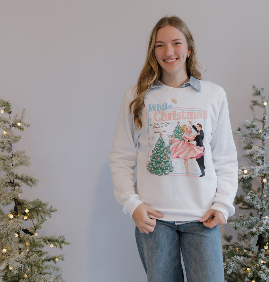 Vintage White Christmas Graphic