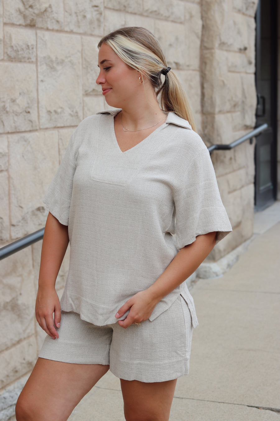 Lucky Linen Top