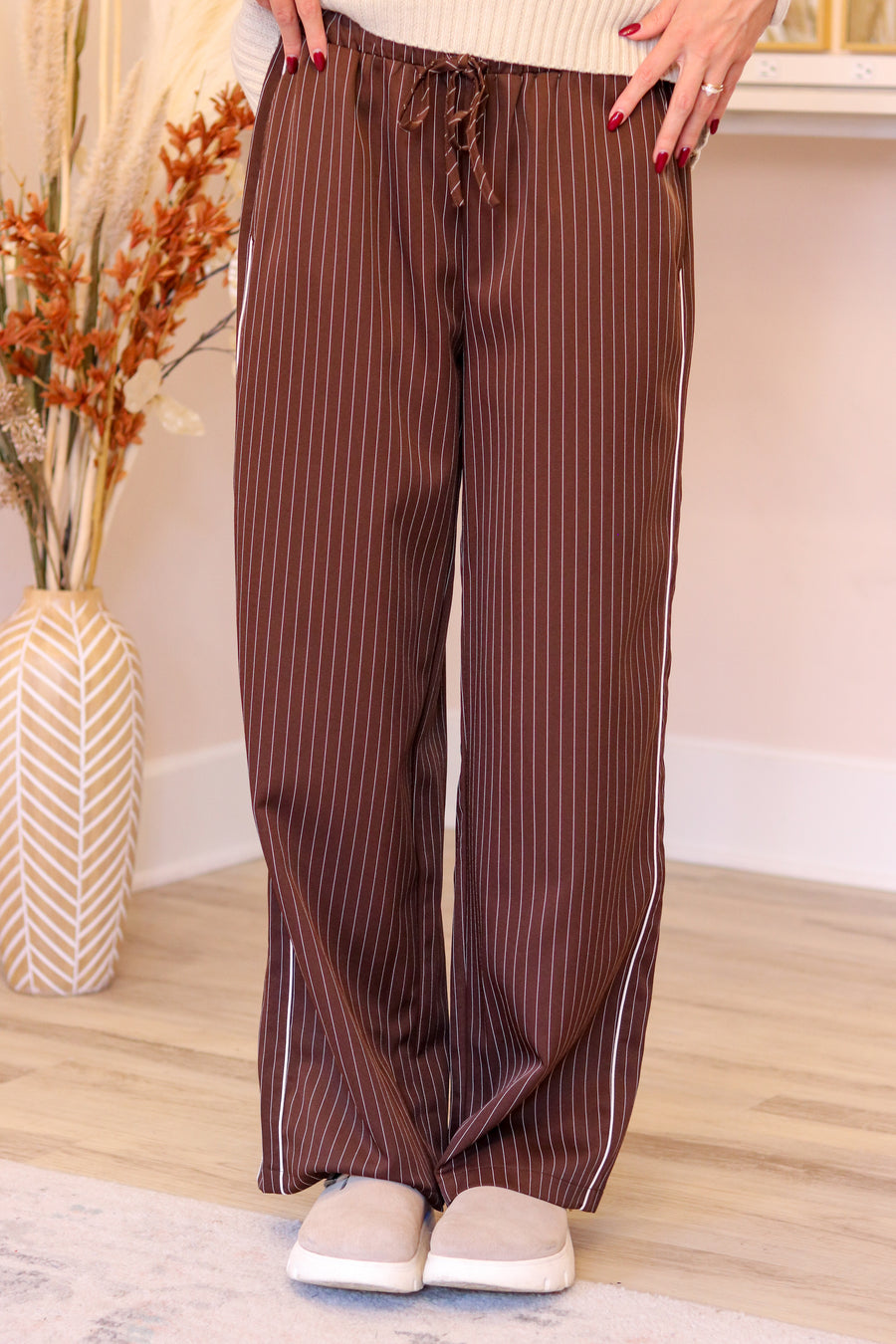 Piped Pants