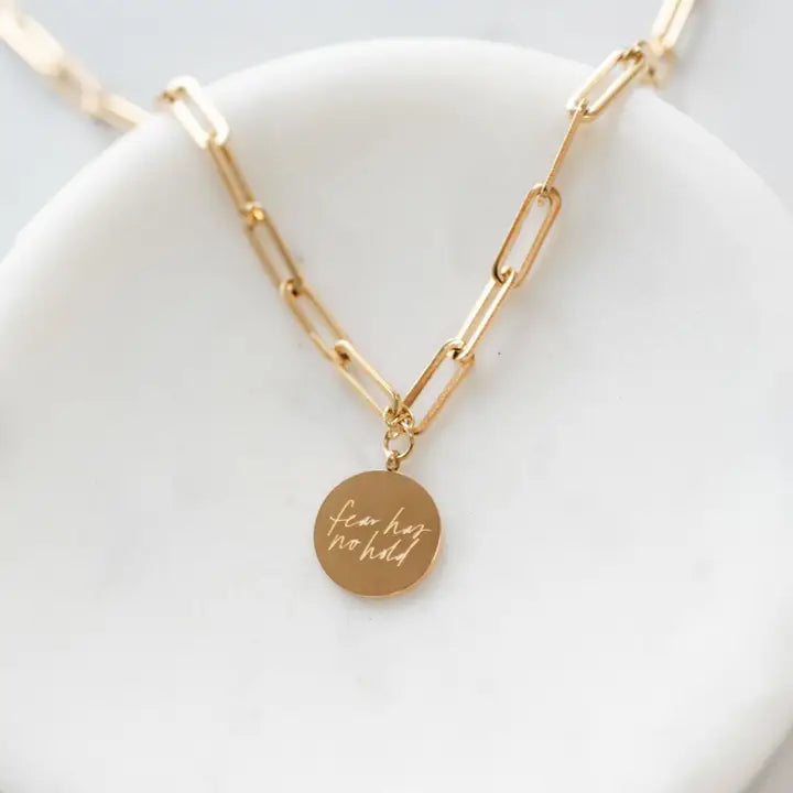 Fear Has No Hold Necklace