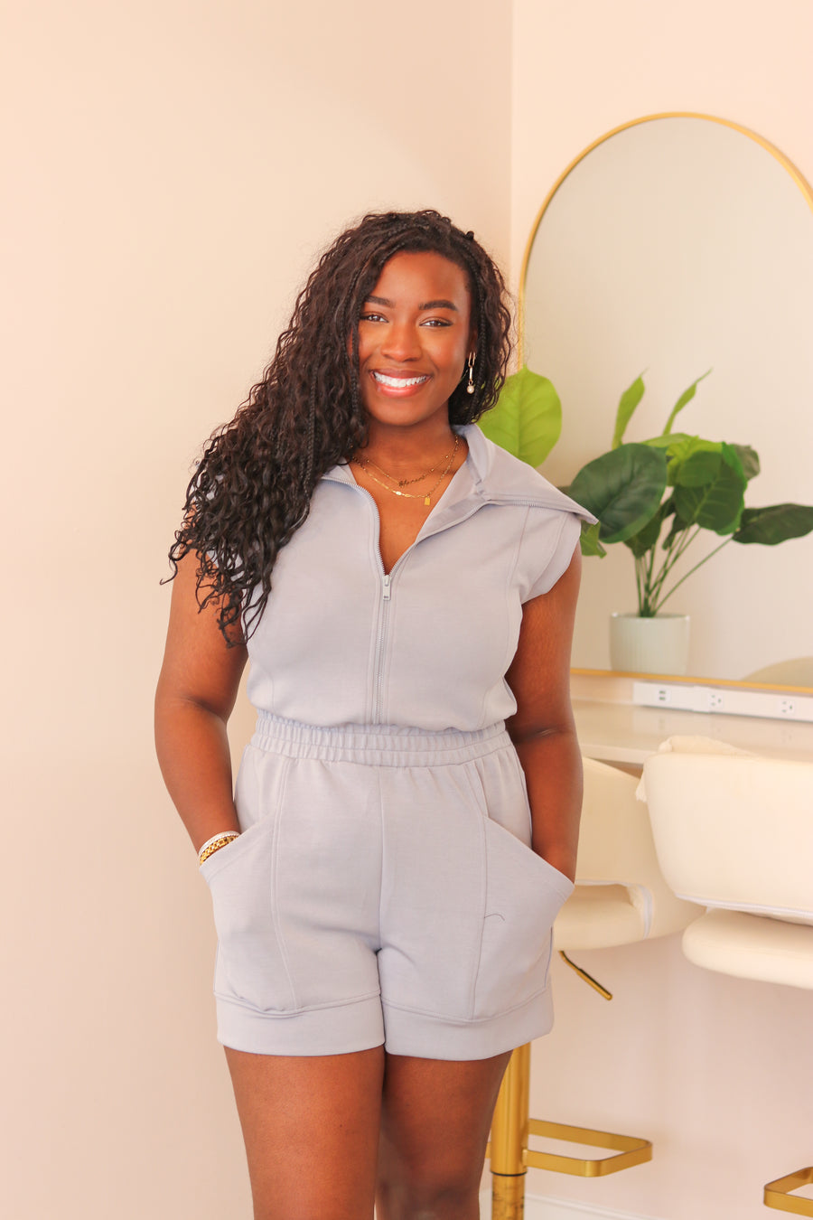 Luxe Scuba Romper