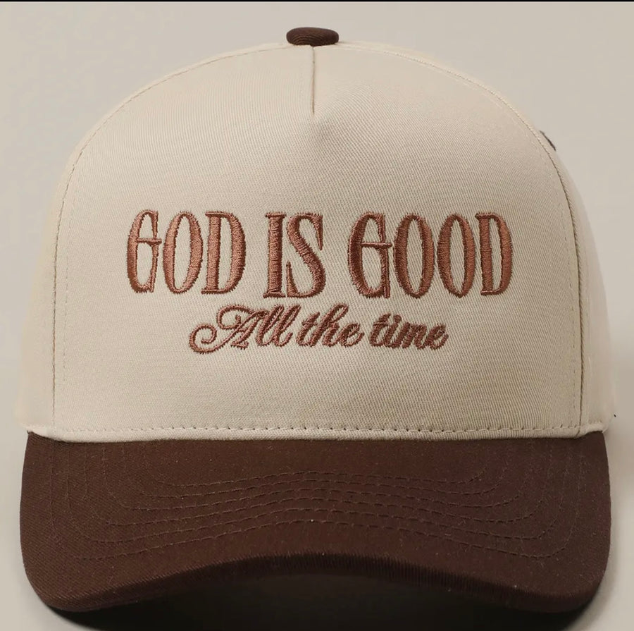 God Is Good Trucker Hat