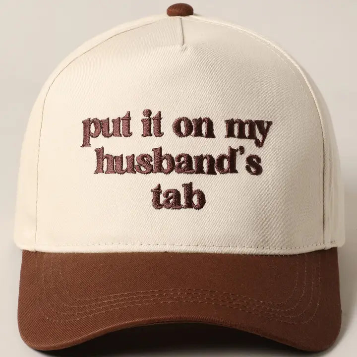 Put it on My Husbands Tab