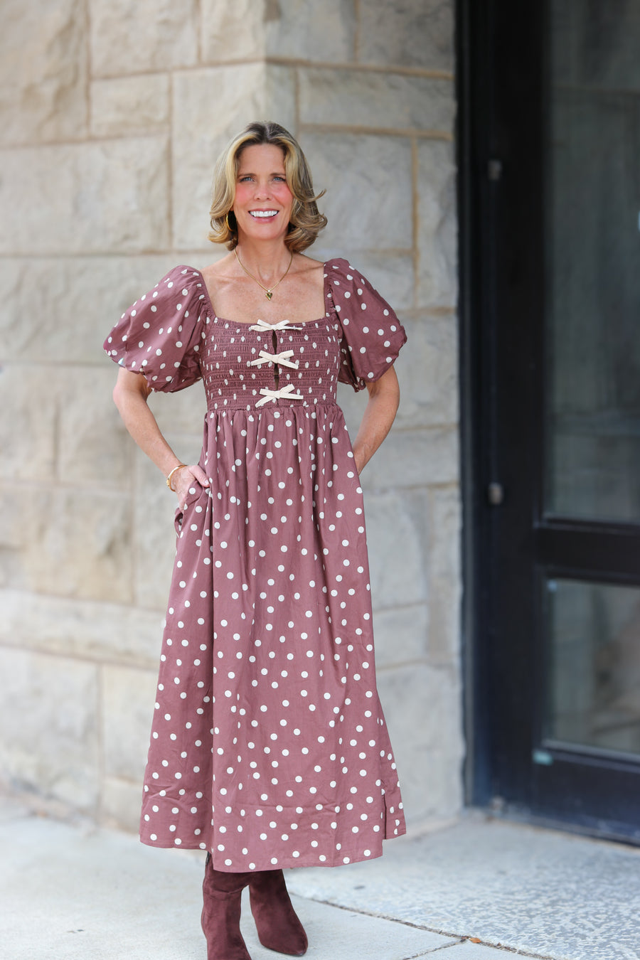 Piper's Polka Dot Midi