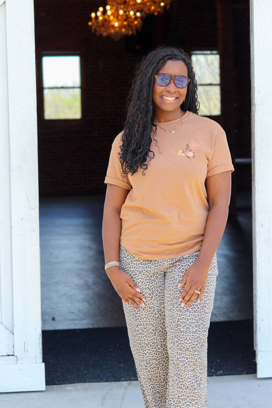 Longhorn Boho Tee