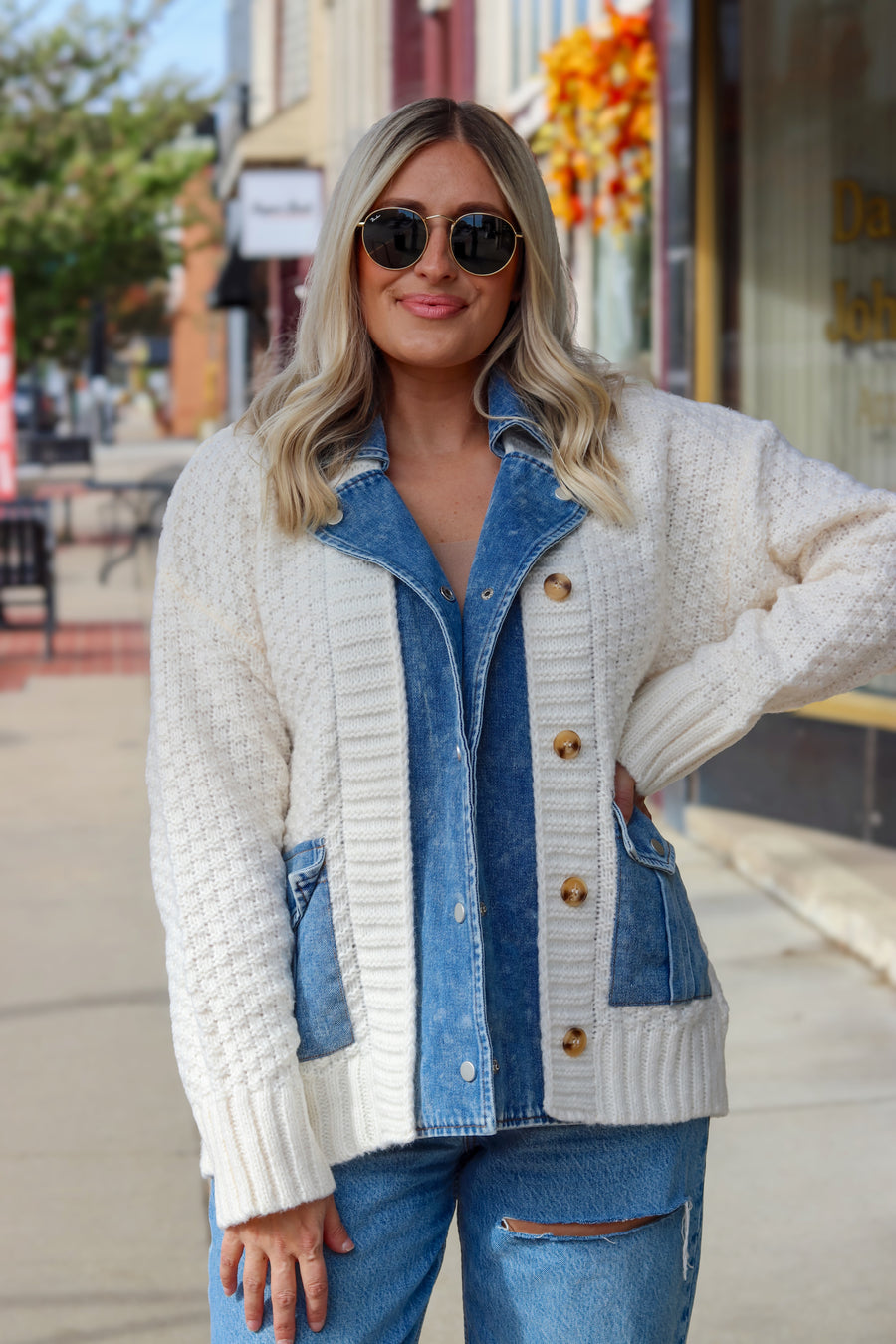 Grace's Chunky Cardigan