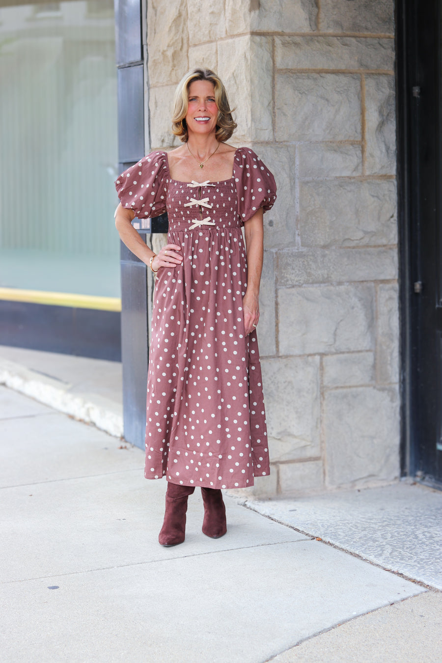 Piper's Polka Dot Midi