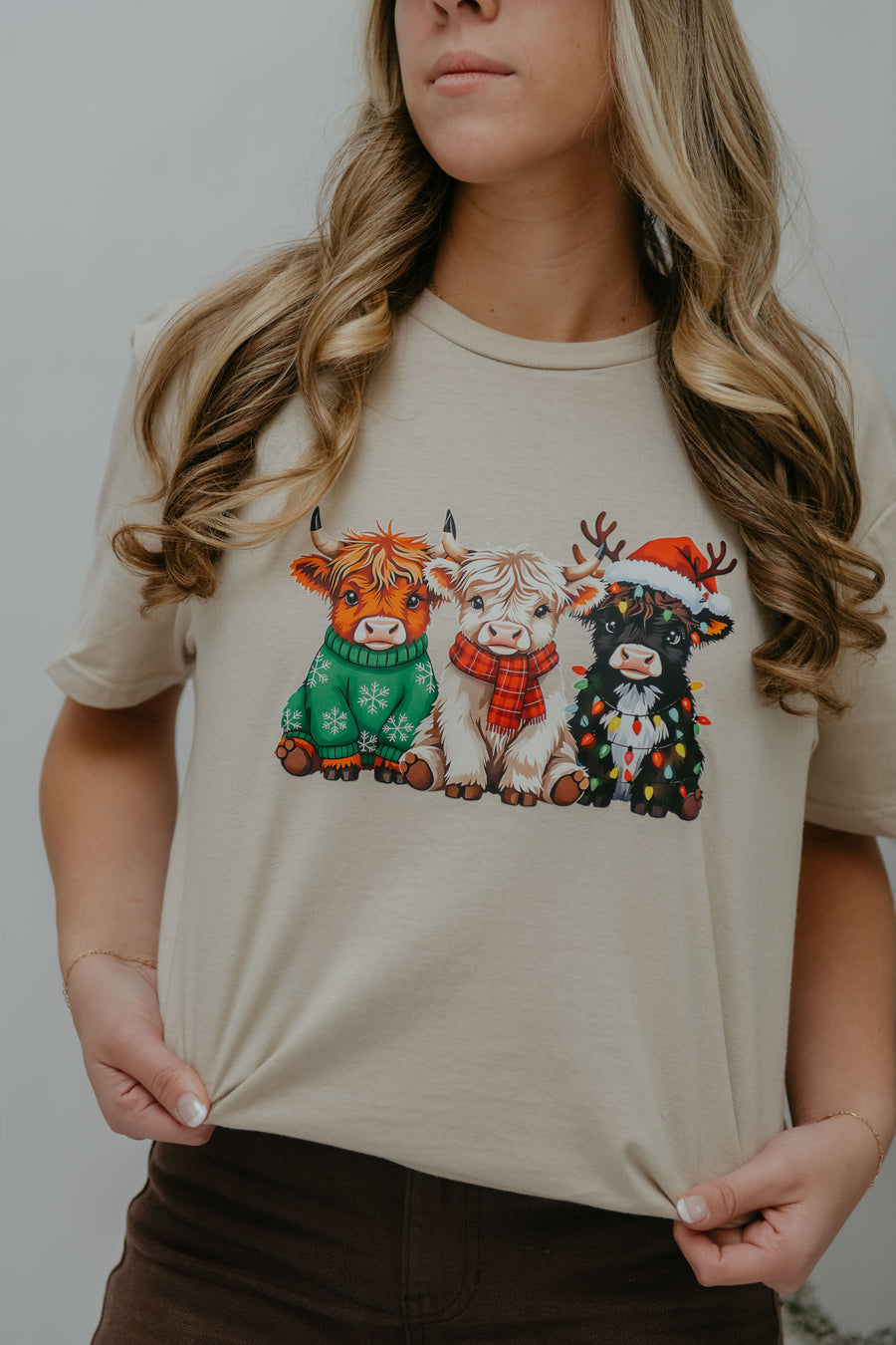 Happy Highland Holiday Tee