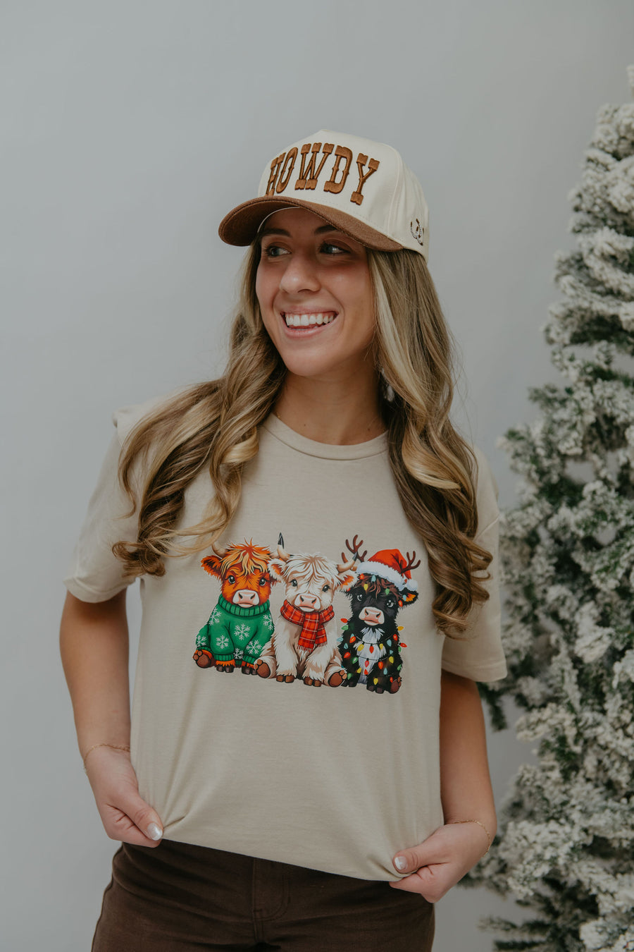 Happy Highland Holiday Tee