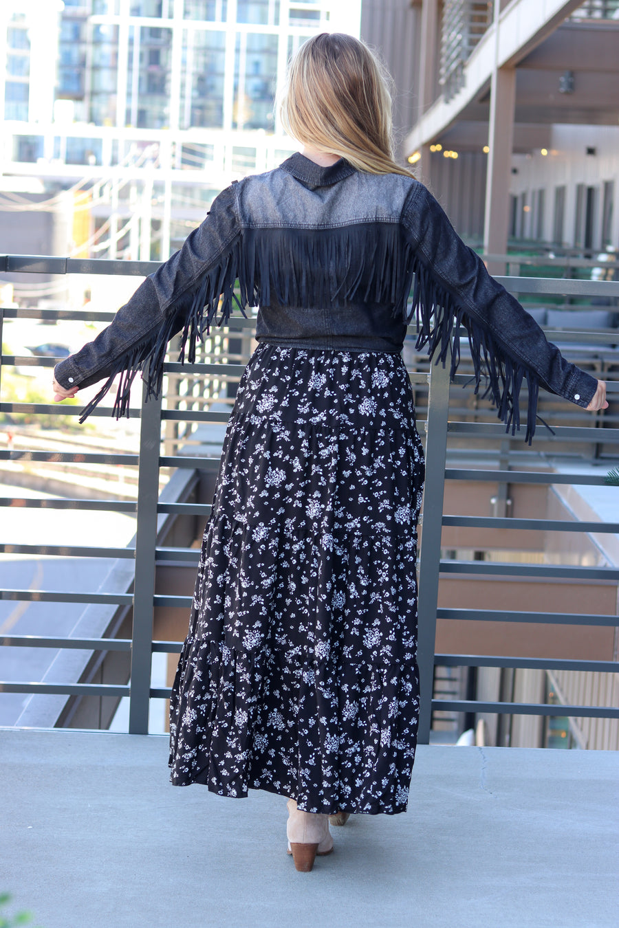 Frankie Fringe Top