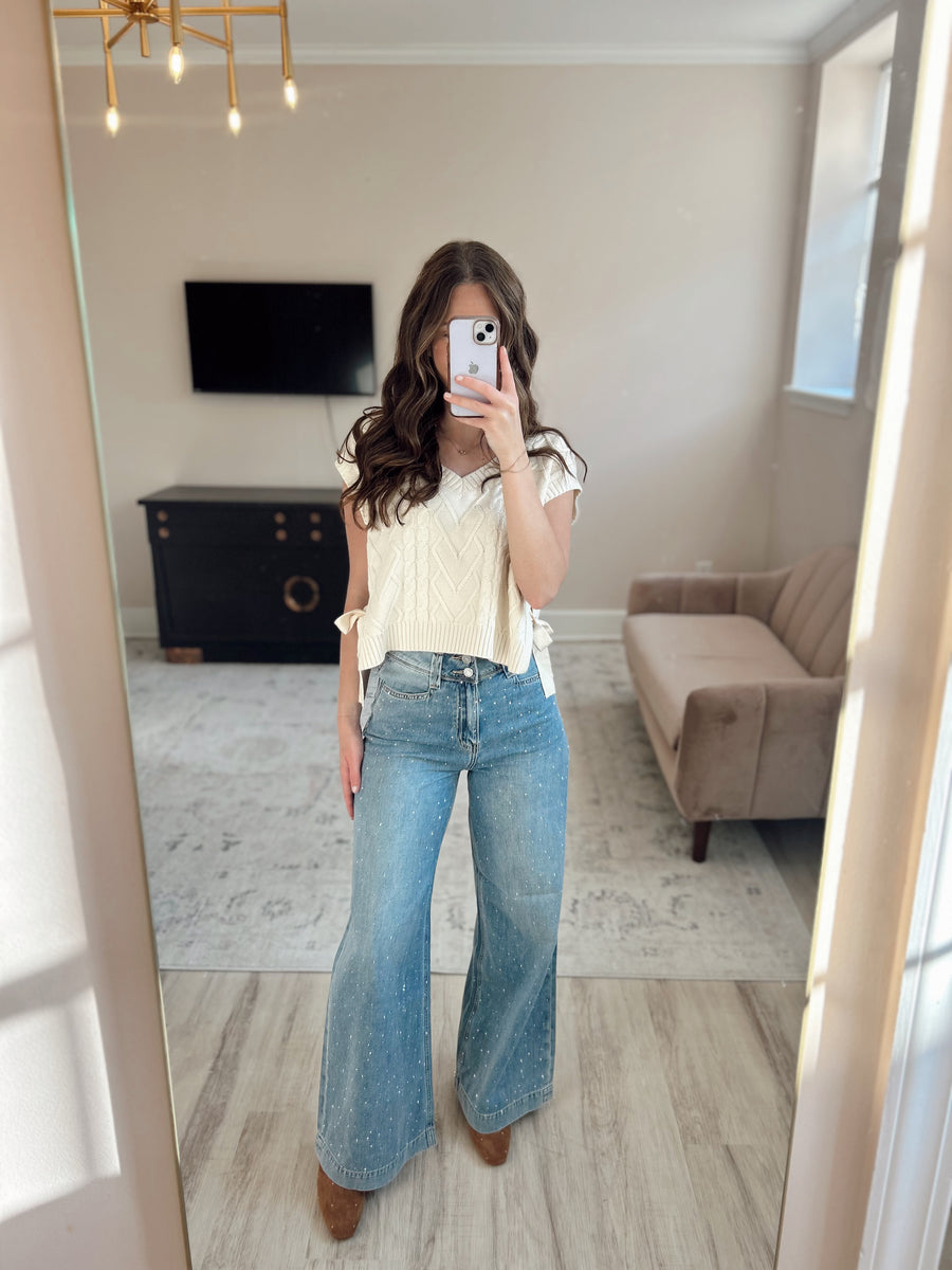 Rena Rhinestone Jeans