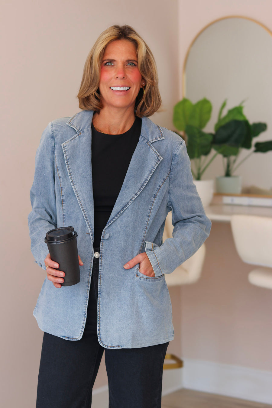 Denim Blazer