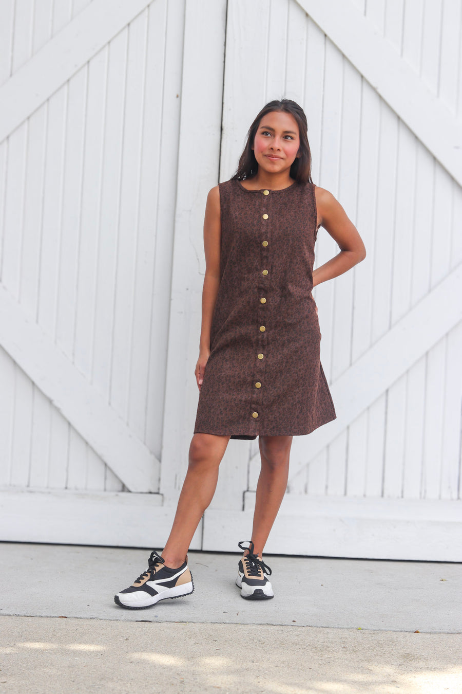 Safari Denim Dress
