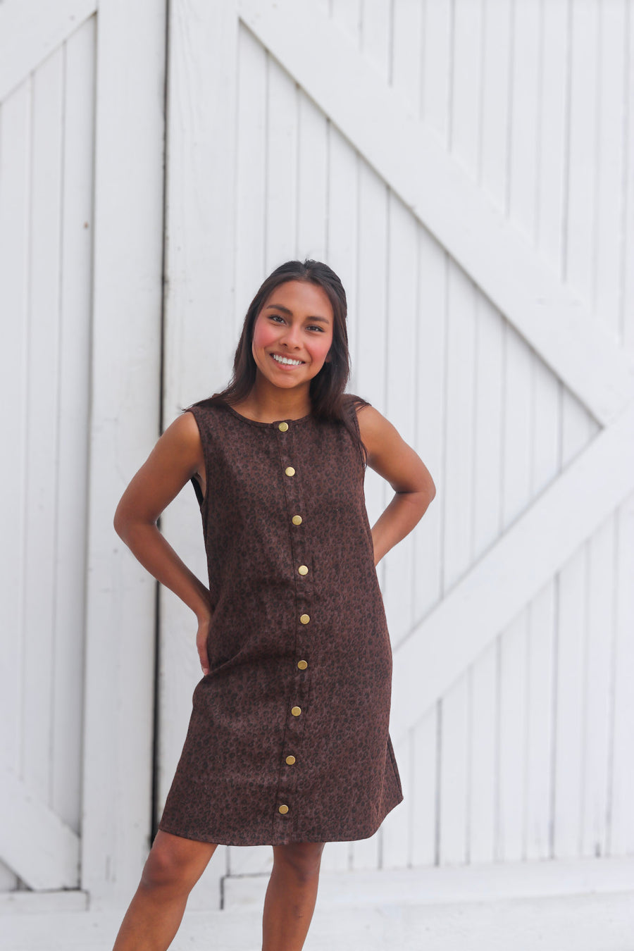 Safari Denim Dress