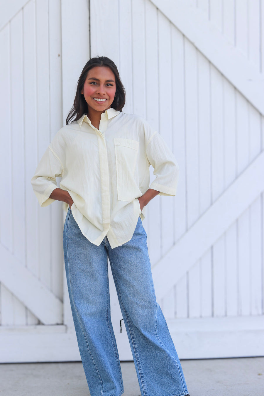 Butter Button Top