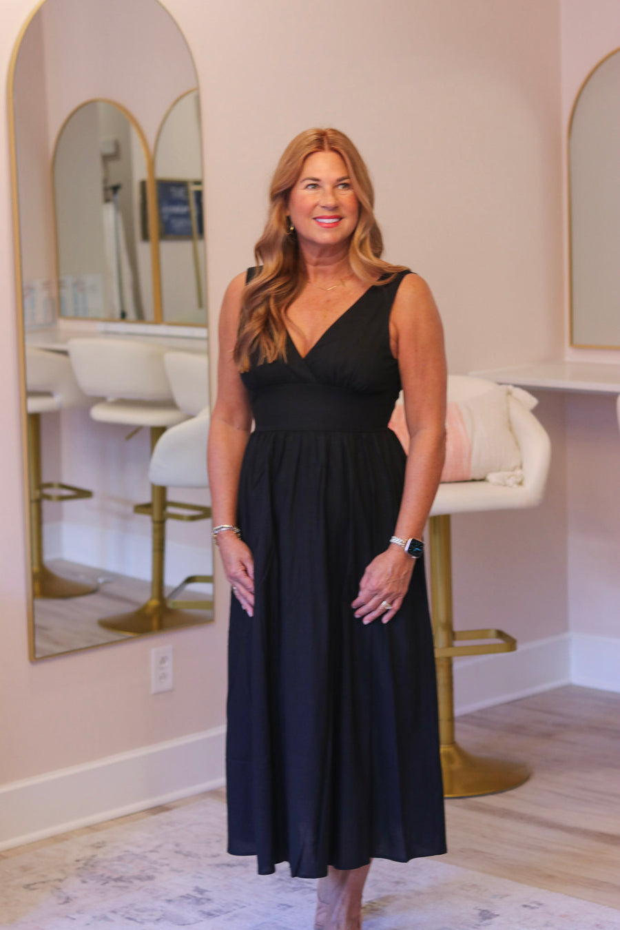 Elsie Empire Midi Dress