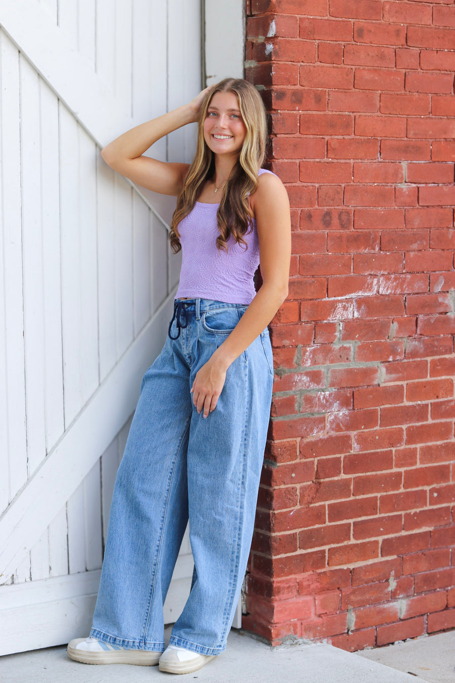 Drawstring Jeans