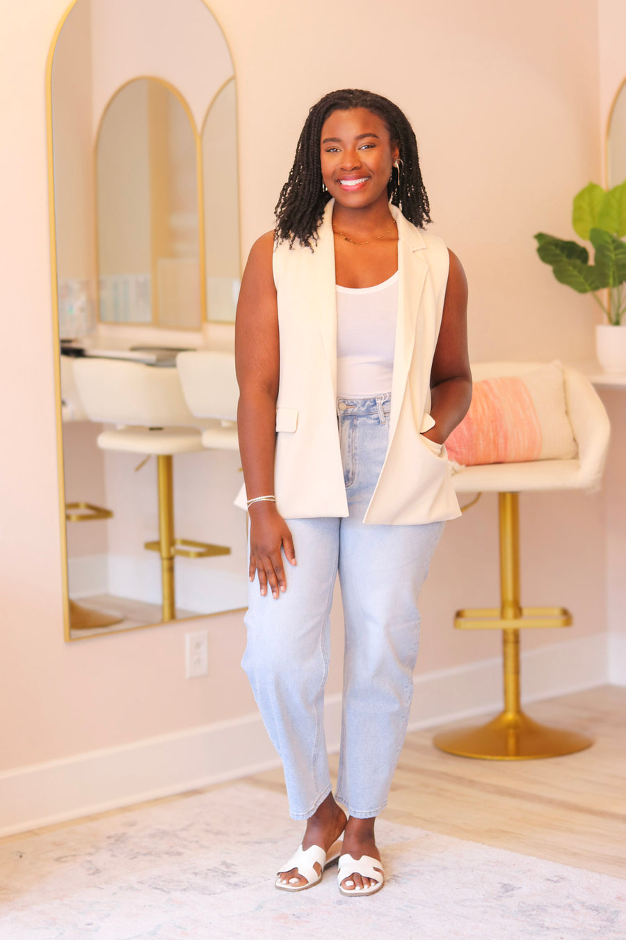 Stretch Knit Vest