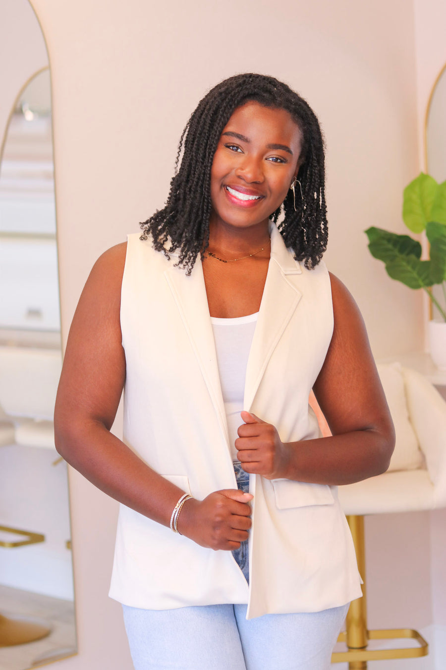 Stretch Knit Vest