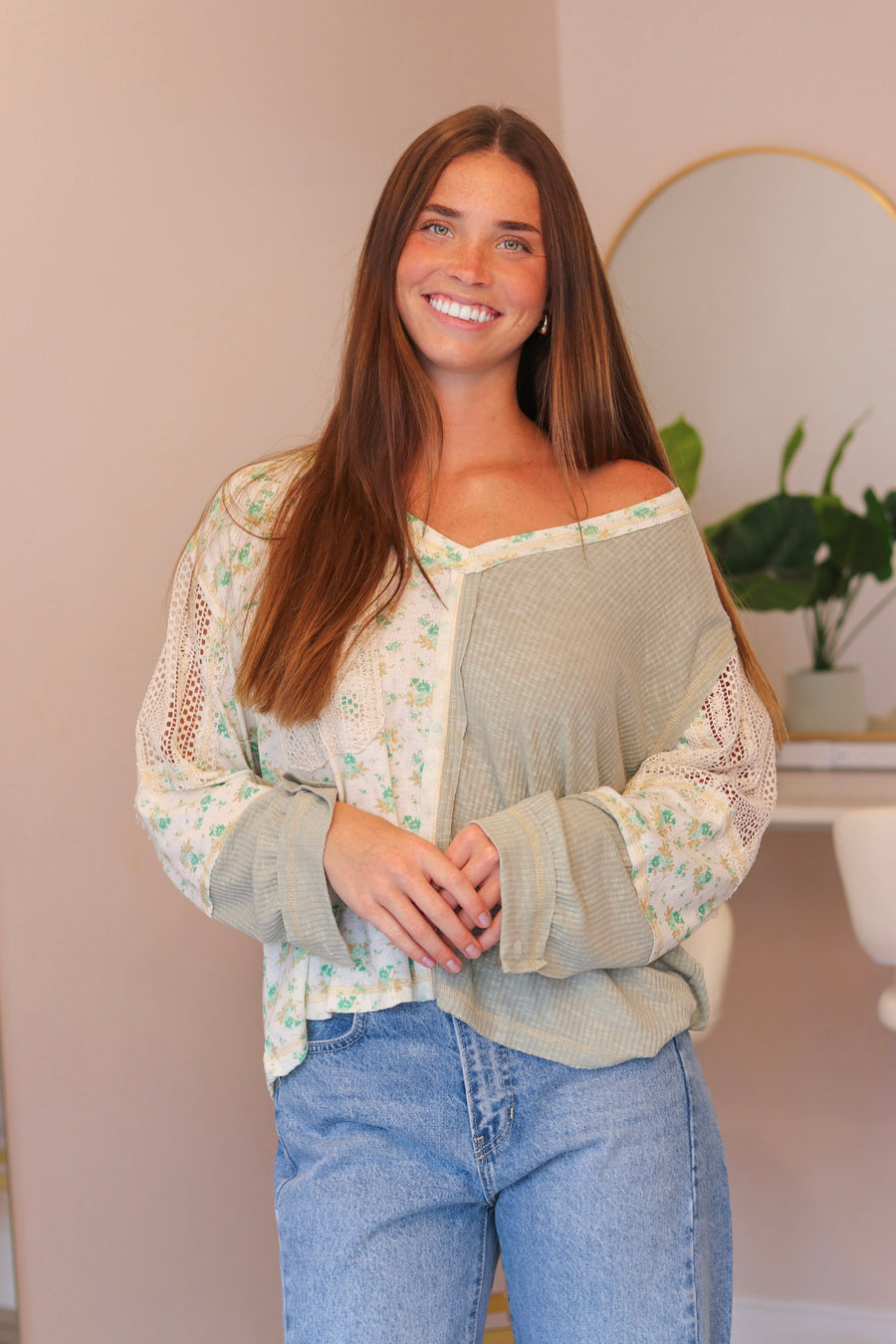 Ave Floral Top