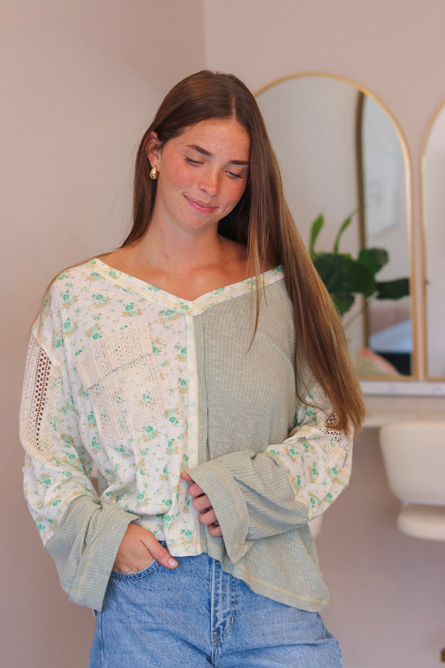 Ave Floral Top