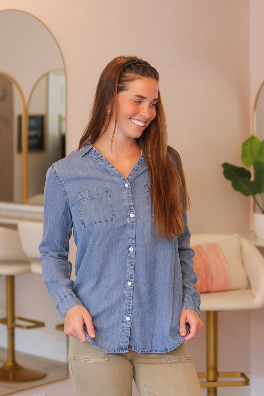 Indigo Top