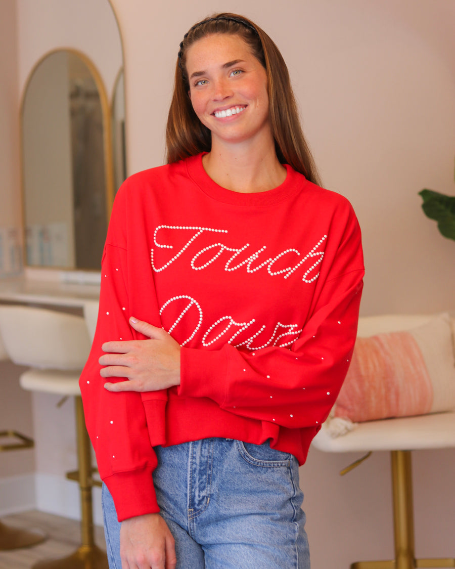 Lottie Pearl Trim Pullover