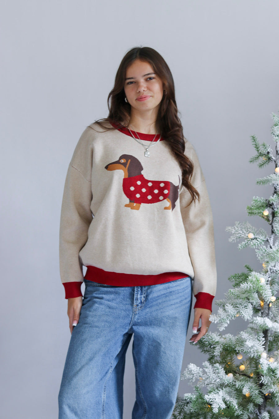Dachshund Christmas Sweater