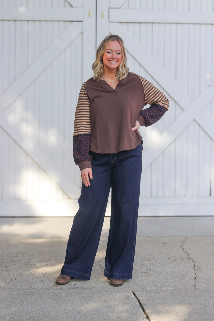 Olivia Oversized Top
