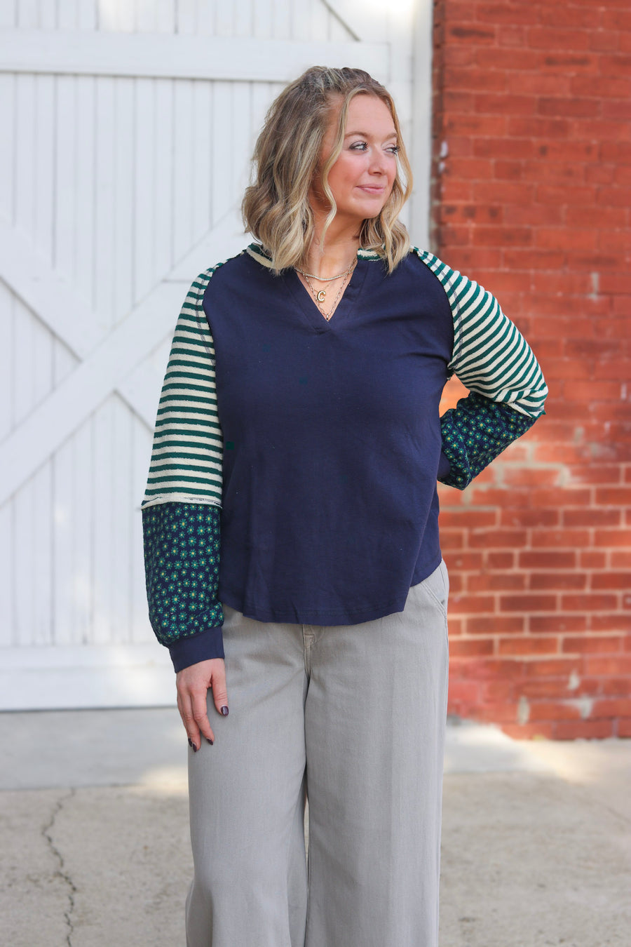 Olivia Oversized Top