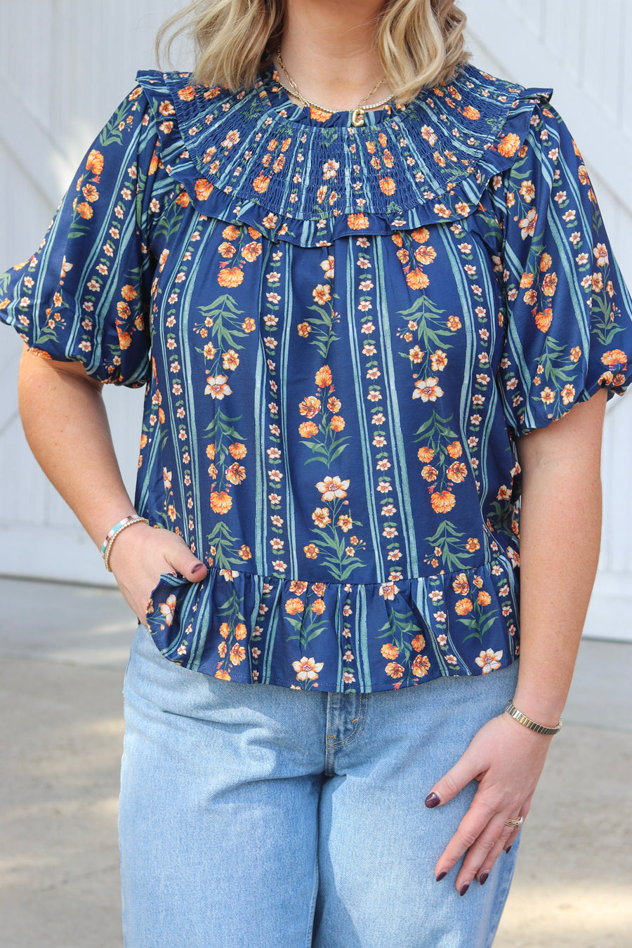 Bubbly Blouse