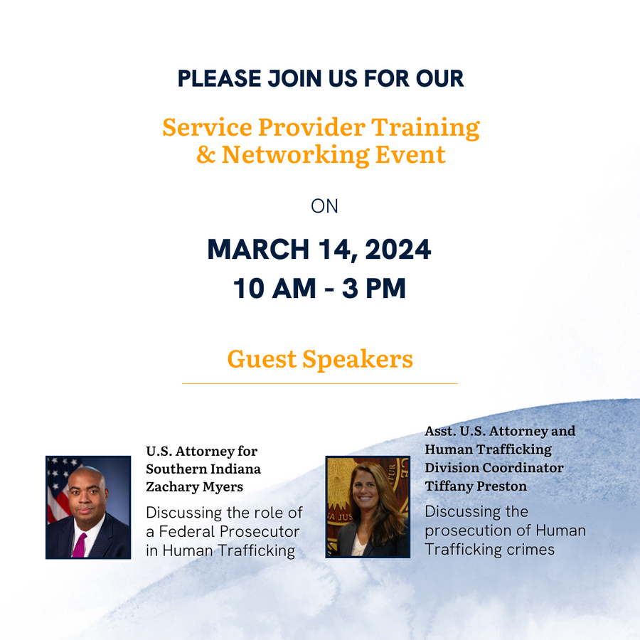 Service Provider Training & Networking Event Registration (One registration per attendee, please)