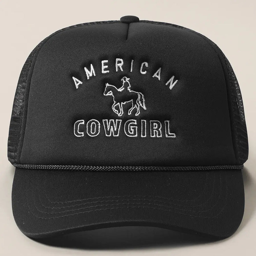 American Cowgirl Trucker Hat