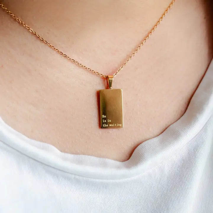 He is in the Waiting Necklace