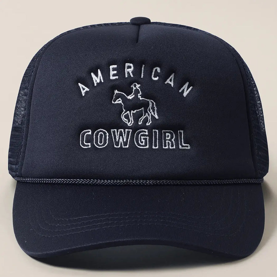 American Cowgirl Trucker Hat