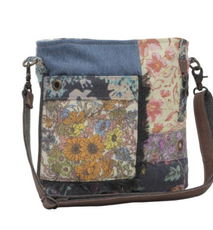 Myra Le Fleur Blu Shoulder Bag